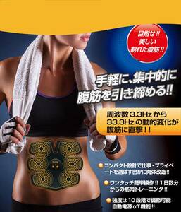 EMSマシン　ZOOM ZONE　腹筋　筋トレ　ダイエット　新品