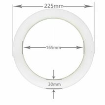 LED蛍光灯丸型 30w形 LED丸形 LED蛍光灯 グロー式工事不要 口金可動 電球色 1本セット_画像5