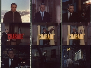 35㎜予告編フィルム 9種×3コマ 「シャレード」 ④ 1963年 ケーリー グラント