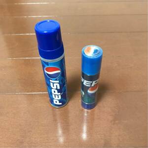  Pepsi ×( stock )saka Moto stationery goods stick paste 2 kind 