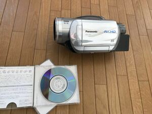 ☆Panasonic パナソニック☆ハンディカム☆型番 HDC-DX１☆ディスク10枚付☆録画はディスク又はSDカード☆３CCD HD☆箱 説明書付☆