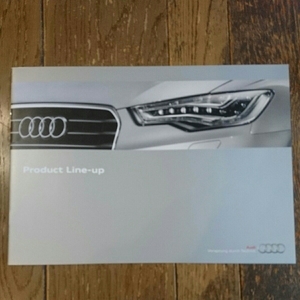 2012 year of model Audi all model catalog 15 page not yet read goods 