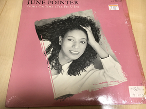 ★SOUL★JUNE POINTER / TIGHT ON TIME (I'LL FIT U IN) 12inch