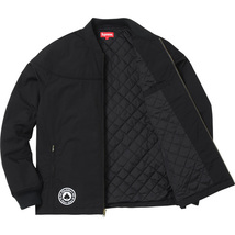 希少★新品本物【黒★L】Thrasher Poplin Crew Jacket スラッシャー クルー ジャケット 正規店購入 シュプリーム 限定品 入手困難 Supreme_画像3