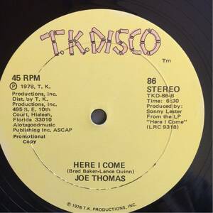 12’ Joe Thomas-Here I Come