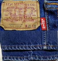 h43/LEVIS501アメリカ製 MADE IN U.S.A.赤耳直後オールド極上！_画像3