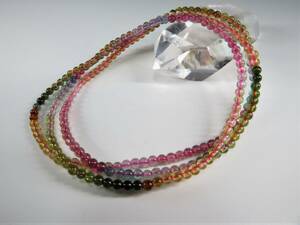  tourmaline 4 ream bracele (4 LAP ) 3mm