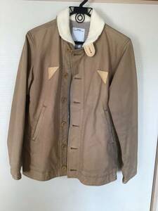 ★VISVIM DECKHAND JACKET (BEIGE) デッキジャケット ボアジャケット★