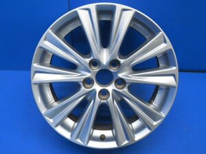 アルファード 30 純正 18X7.5J +45 PCD114.3 5穴 18インチ ホイール 1本 (g079989)