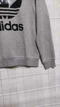 新品未使用　adidas アディダスオリジナル　クルートレーナー グレー トレフォイル ADIDAS ORIGINALS TREFOIL CREW BK5866mkw.tokyo1390_画像5