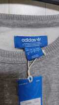 新品未使用　adidas アディダスオリジナル　クルートレーナー グレー トレフォイル ADIDAS ORIGINALS TREFOIL CREW BK5866mkw.tokyo1390_画像7