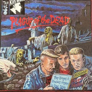 LP■ROCK/The Krewmen/Plague Of The Dead/LM LP 020/サイコビリー/オールドスクール/輸入盤