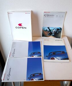 ○送料無料！ダイハツ　COPEN　コペン　 カタログ　新旧セット　古道具のgplus広島 2301k