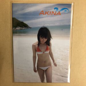 Folder5 AKINA 2008 ヒッツ アイドル グラビア カード 水着 ビキニ 065 タレント トレーディングカード