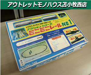 ジャンク品 レトロ バンダイ アクションシリーズ ミニミニレール No.1 C62 蒸気機関車セット 16302 中古 苫小牧西店