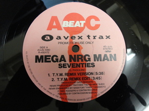 Mega NRG Man - Seventies (T.Y.M. Remix) レア国内プロモ アッパーEUROBEAT CLASSIC De Niro - Start T.Y.M. Remix 収録　視聴
