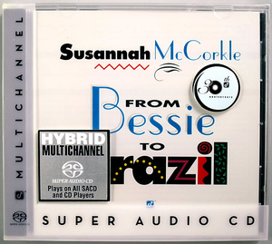 (Hybrid SACD) Susannah McCorkle 『From Bessie To Brazil』 輸入盤 SACD-1017-6 Concord Jazz スザンナ・マッコークル