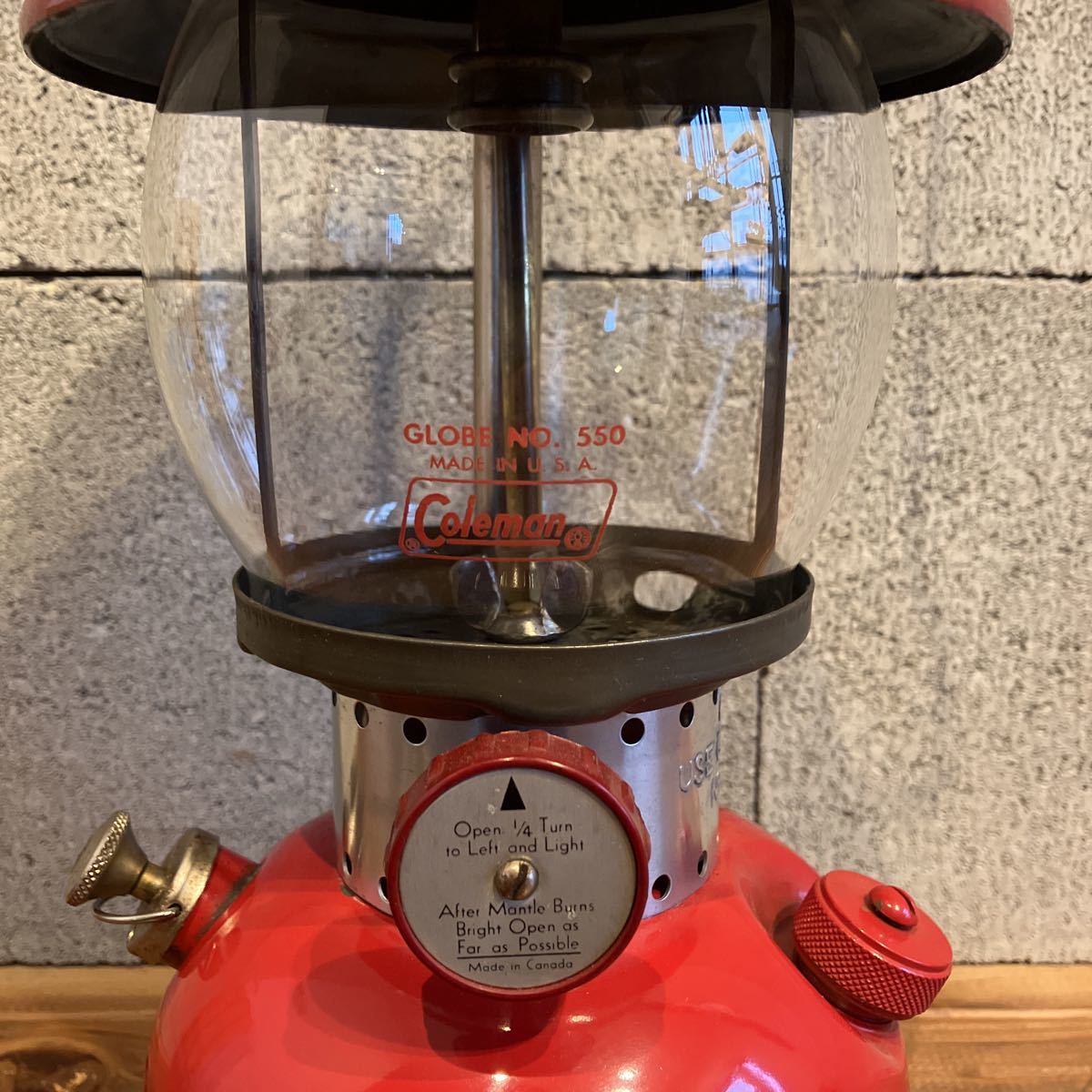 動作確認済み 1966年6月 ビンテージ コールマン ランタン model200