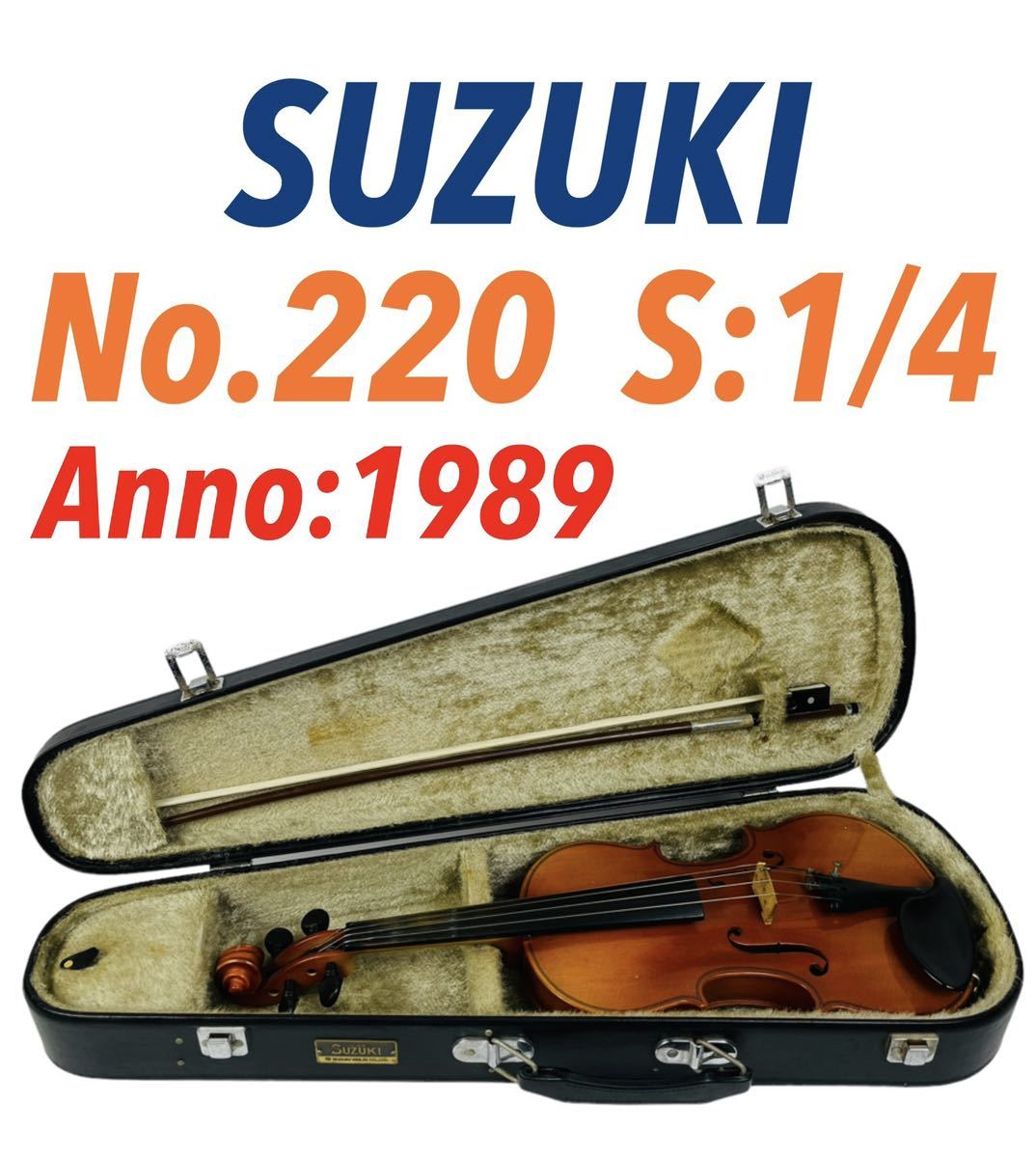 駒欠品】 SUZUKI ヴァイオリン No.330 4/4 付属品あり | www