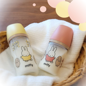 ミッフィー おでかけミルクボトル 160mL 　ピンク　1個