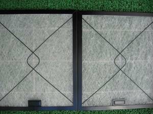  exhaust fan ( range hood ) Cosmo filter frame attaching 2 sheets set size 34.3X29.7.* black frame newest goods 