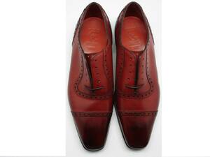 [ распродажа ]gajia-no&ga- кольцо GAZIANO&GIRLING ST JAMES II CHERRY CALF 6.5