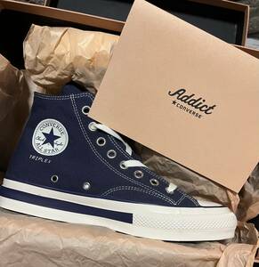 GOD SELECTION XXX × CONVERSE ADDICT Chuck Taylor Canvas Hi Navy 26cm US7.5 ゴッドセレクション コンバース アディクト