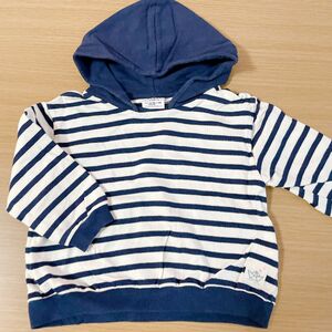 ZARA kids ストライプパーカー86㎝