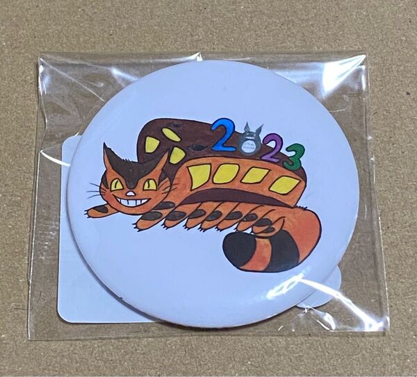 アニメージュとジブリ展 缶バッジ 猫バス ネコバス