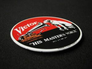 VICTOR マグネット His Master's Voice ニッパー犬 REG U S PAT OFF ビクター USED ヴィンテージ