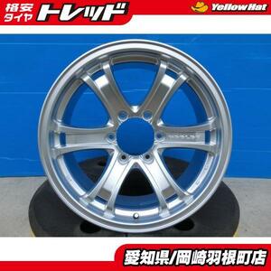 プラド ハイラックス 新品 4本 18インチ アルミホイール Weds KEELER FORCE 8J ET25 6H-139.7 サーフ GUN125 GDJ150 キーラー 岡崎