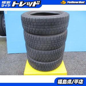 ●★平店★ ● 中古 ダンロップ ウィンターマックス WM01 185/60R15 スタッドレスタイヤ 4本セット！ シエンタ フィット アクア 等に！