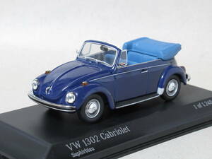 1/43 VW 1302 カブリオレ 1970-72 サファイヤブルー 