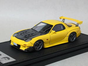 1/43 initial D Mazda RX-7 FD3S yellow height ... figure 2876
