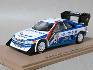 1/43 プジョー 405 ターボ 16 #2 R.アンサー パイクスピーク 1989 Winner