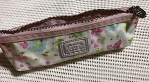  beautiful goods * Afternoon Tea slim pouch pink floral print afternoon tea