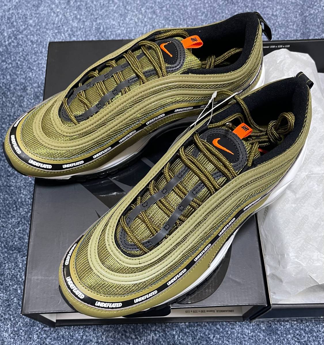 UNDEFEATED x NIKE AIR MAX 97 BLACK 28.5cm DC4830-001 | JChere雅虎