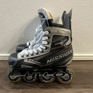 MISSION INHALER NLS6 INLINE HOCKEY SKATESインラインスケート アイスホッケー オフアイストレーニング JR2.0 US3 EU35 UK2.5の画像6