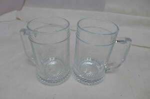  free shipping beautiful . glass jug 400ml used 2 piece set 