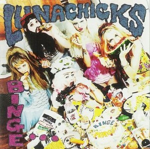 ＊中古CD LUNACHICKSルナチックス/BINGE＆PURGE 1992年作品2nd DWARVES NASHVILLE PUSSY HOLE SONIC YOUTH BIG BLACK RUNAWAYS