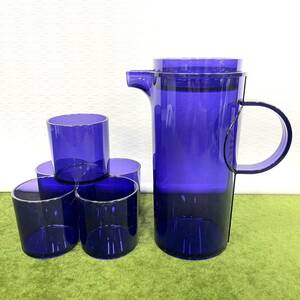 ★☆デンマーク製 DANSK/DANSK DESIGNS GC 水差し/水指/デカンタ/グラス/タンブラー 全6点セット プラスチック製