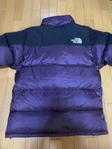 ★THE NORTH FACE DOWN JACKET PARKA ザノースフェイス ダウンジャケット パーカ アウター Lサイズ ブラックベリーワイン 新品 送料無料_画像6