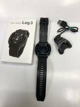 Smart Watch Log3 スマートウォッチ YBW-04 ブラック 株式会社エール 23011202_画像1
