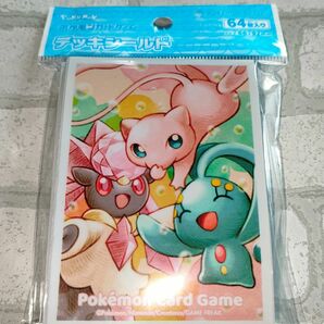 ポケモンカードゲーム デッキシールド ミュウ＆マナフィ＆ディアンシー スリーブ