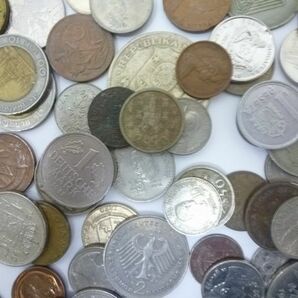 海外旧硬貨 外国旧貨幣などバラバラおまとめ計約830gJUNK お安くどうぞの画像5