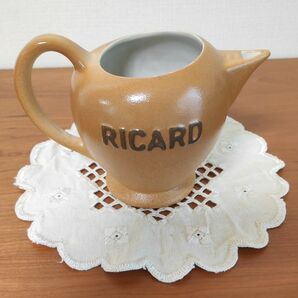 フランス アンティーク RICARD リカール 丸型 ピッチャー