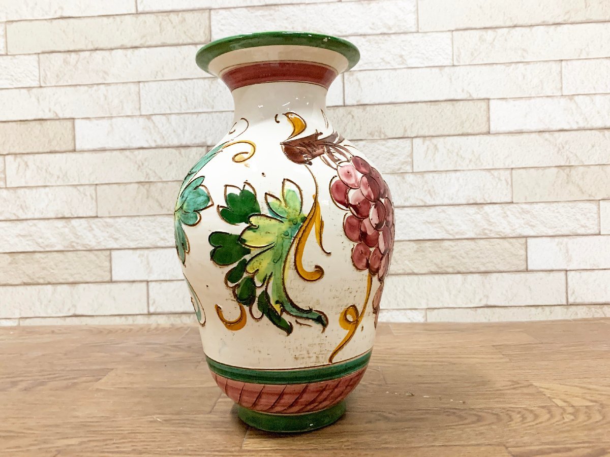 インテリア小物 花瓶 ヤフオク! -イタリア 陶器(花瓶)の中古品・新品・未使用品一覧