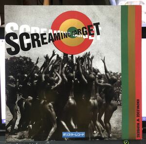 激レア 人気 倉庫出 1991 Screaming Target / Knowledge N Numbers Remix Original UK 12 Island Records 12 IS 499 90s Dub Trip Hop Raga