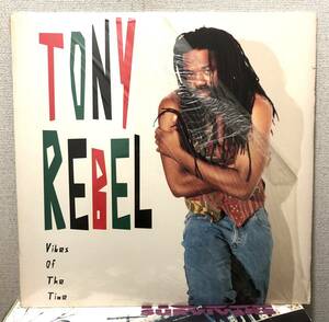 レア 倉庫出 シュリンク 1993 Tony Rebel / Vibes Of The Time Reggadance Remix Sly & Robbie Original US 12 Chaos Sony 90s ミドル