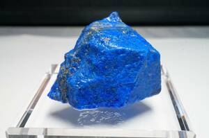 [ special price! first come, first served ]feru mail blue Indigo color . beautiful fine quality afgani Stan production lapis lazuli / Ultra marine blue raw ore 80.6ct/16.1g